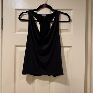 Express Black Cut Out Racerback Tank Top Women’s S